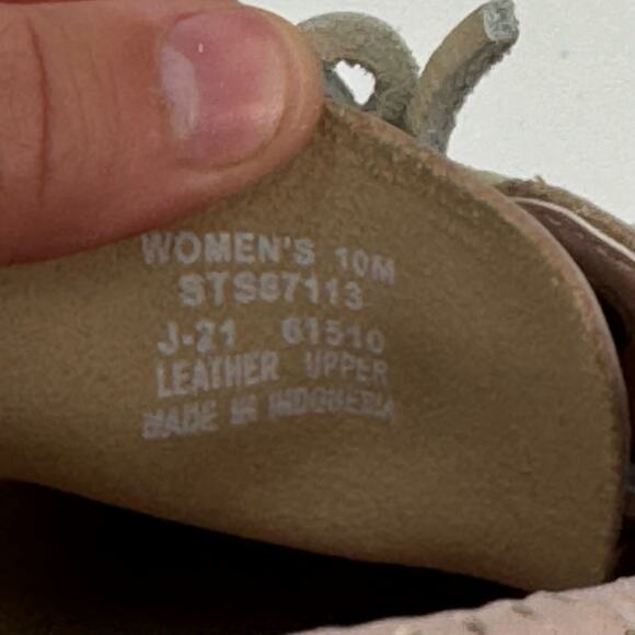 NWOT Sperry Rose A/O 2 eye leather loafers - Picture 2 of 8